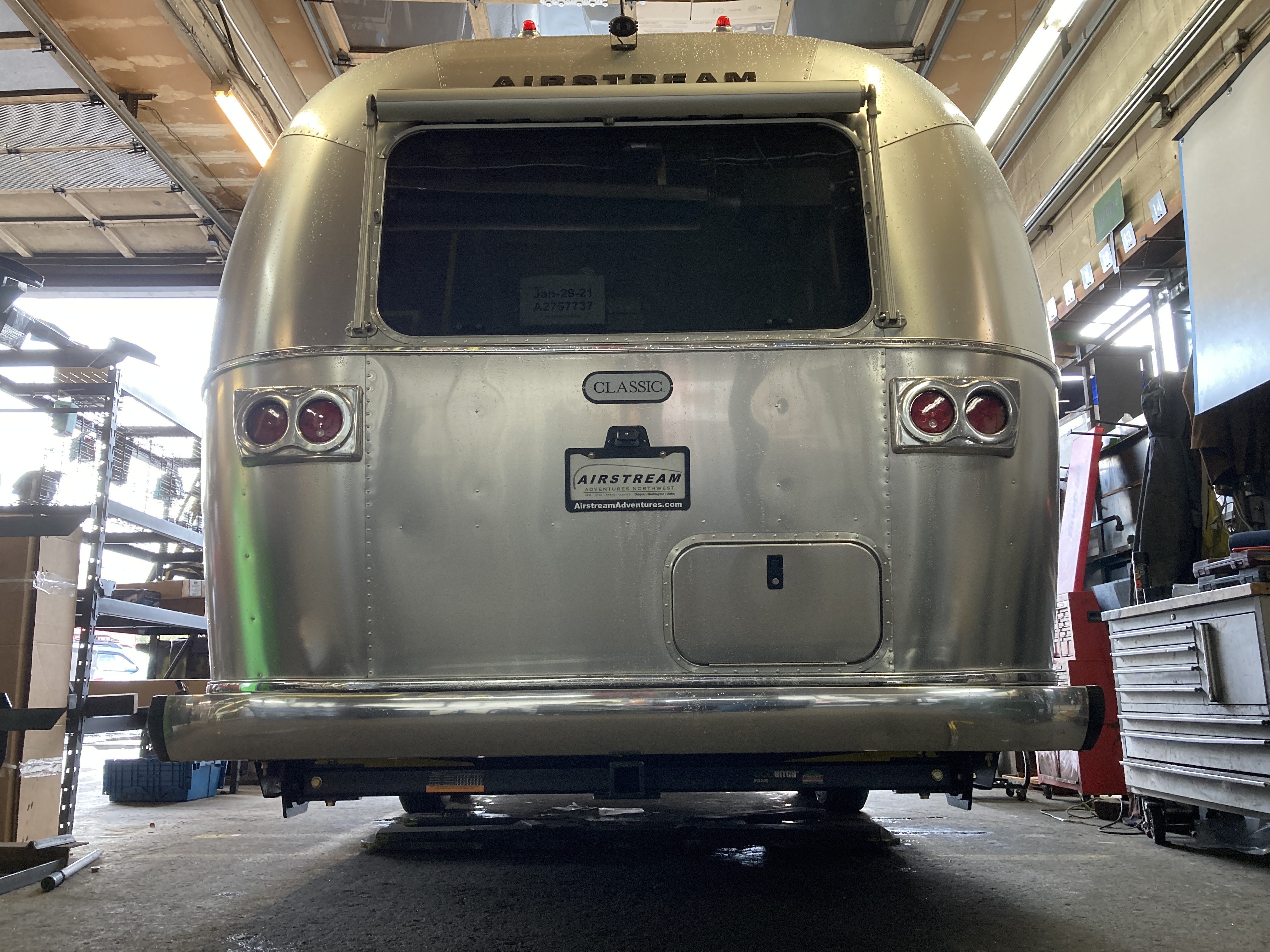 TailoredHitch Airstream installation