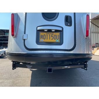 TailoredHitch for Airstream Basecamp 20' trailers – RV rear bumper hitch for travel trailers