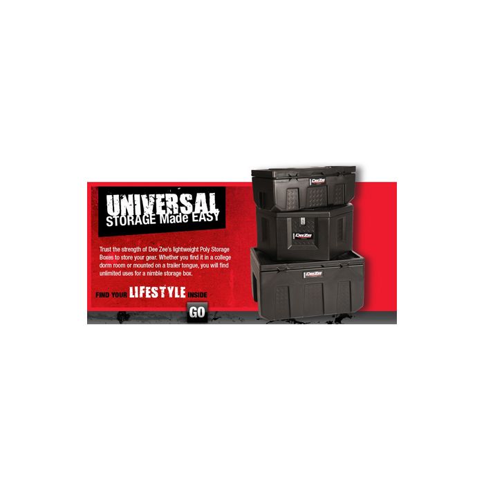 Deezee Lightweight Poly Storage Boxes